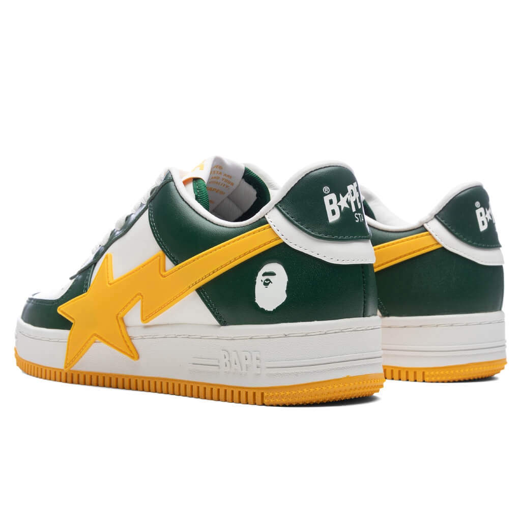 WOMEN'S BAPE STA OS #2 - GREEN/YELLOW - 3