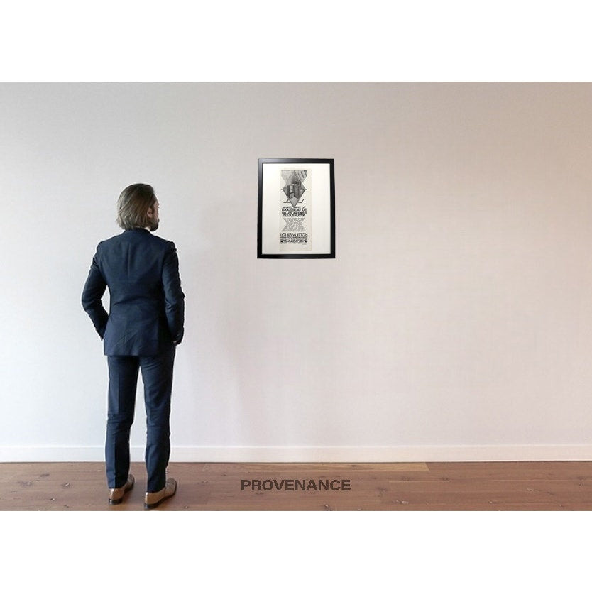 Louis Vuitton Antique Vintage Newsprint Ad - LV WARDROBE - 8
