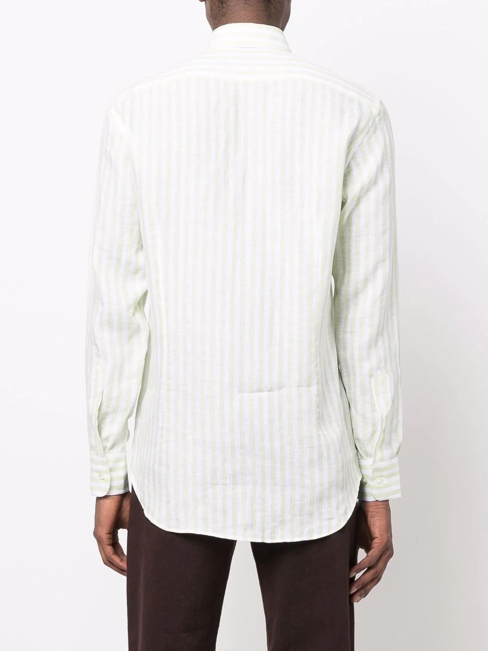 striped long-sleeve shirt - 4