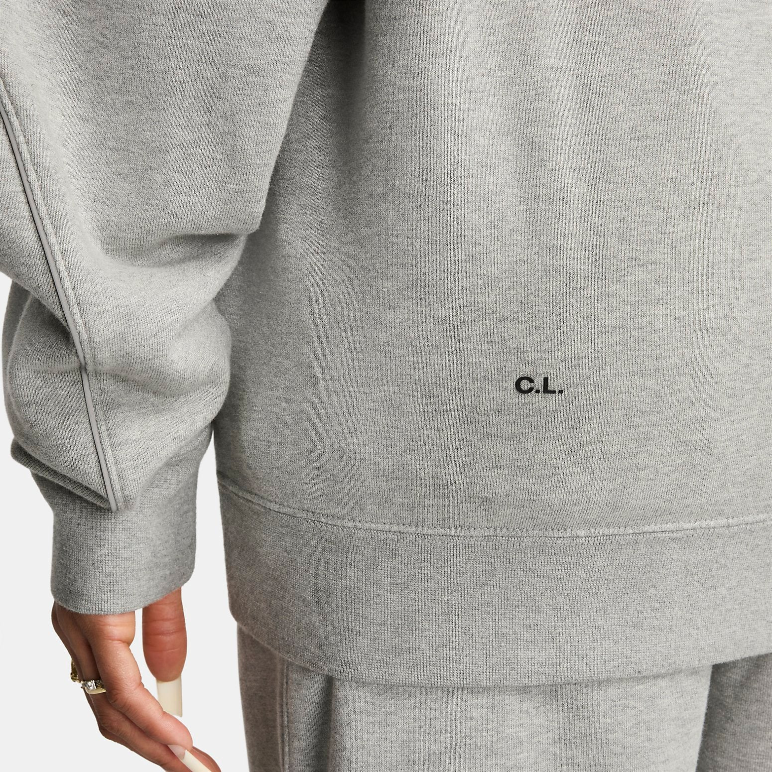 Nike x NOCTA Fleece Hoodie 'Grey' FN7659-063 - 4