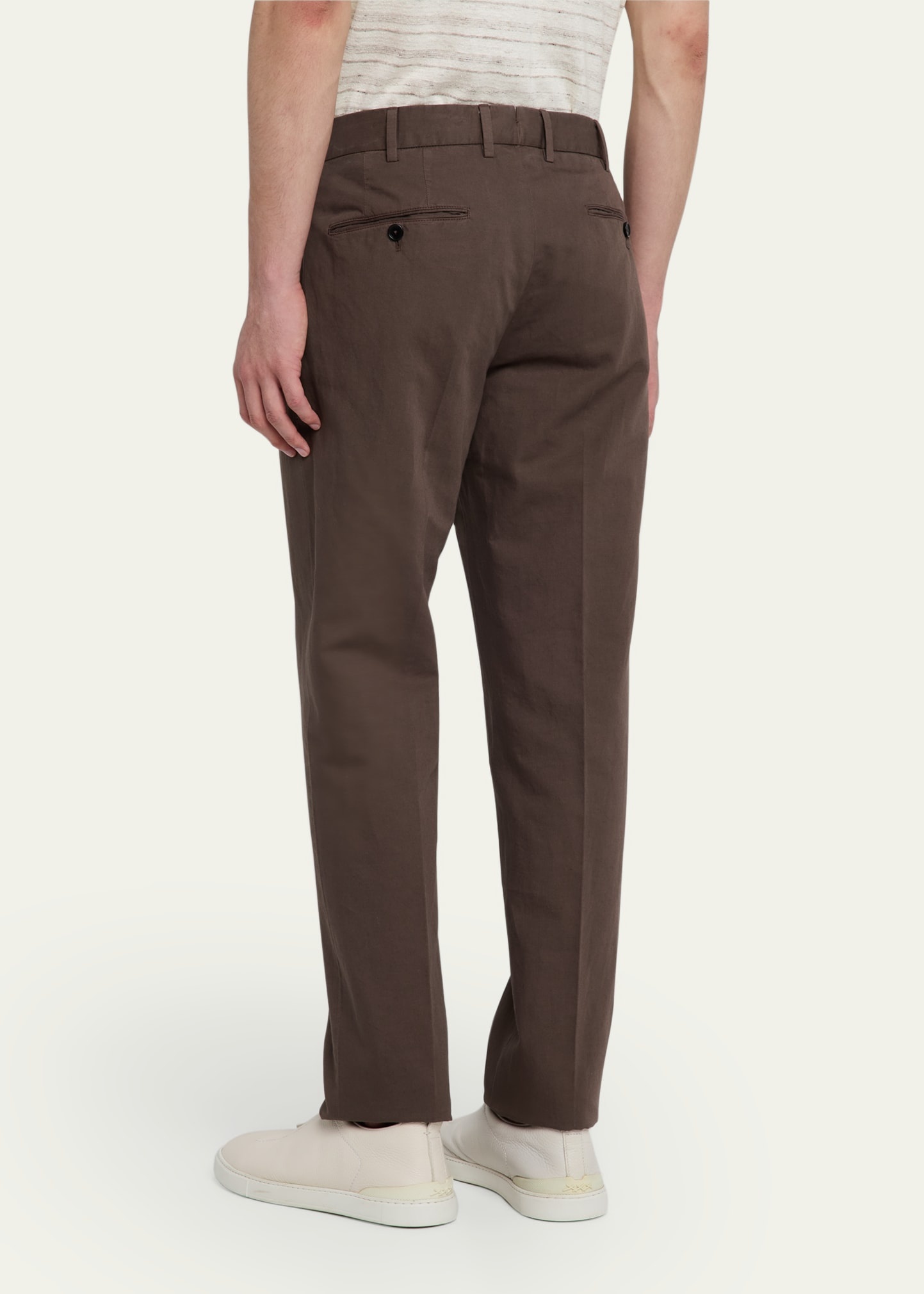 Men's Cotton-Linen Summer Chino Pants - 3