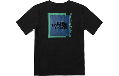 The North Face THE NORTH FACE Logo Graphic T-Shirt 'Black' NF0A81MU-JK3 outlook