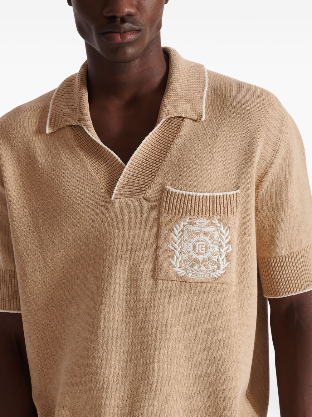 embroidered polo shirt - 7