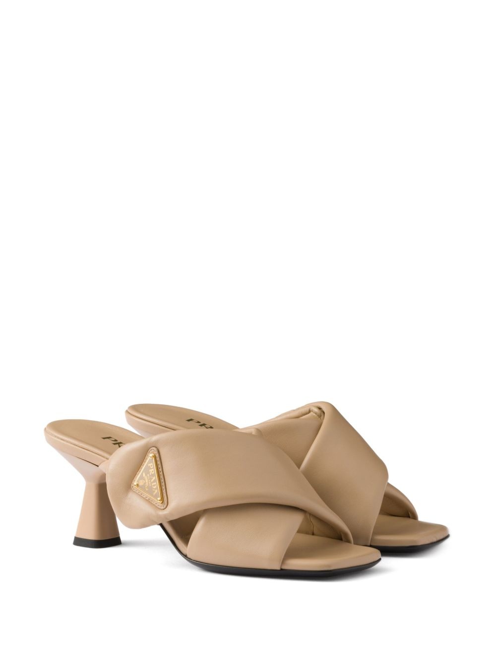 65mm padded mules - 2