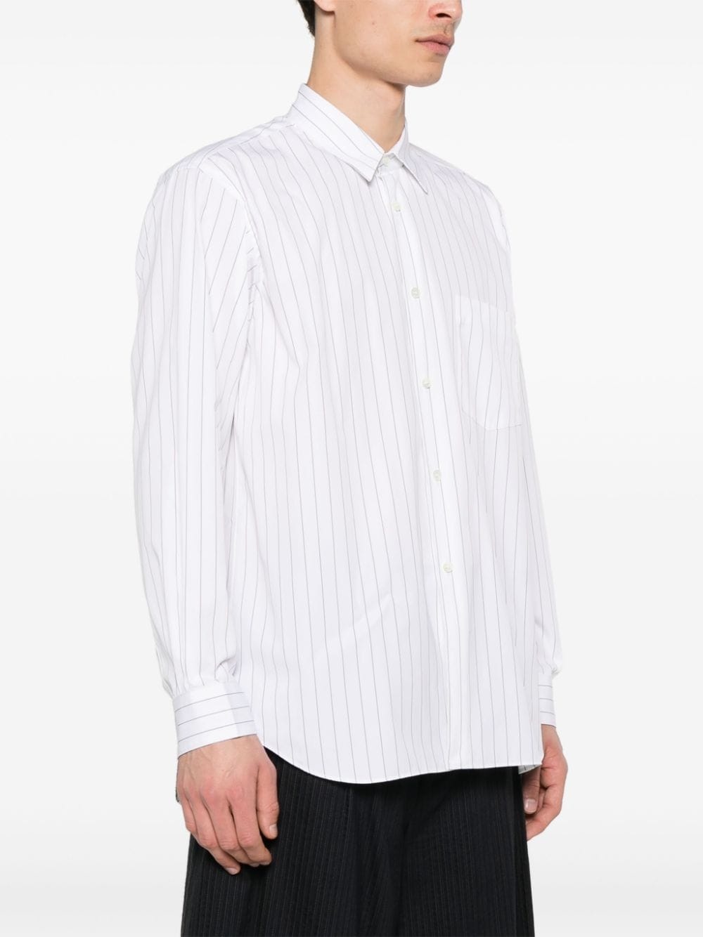 striped cotton shirt - 3