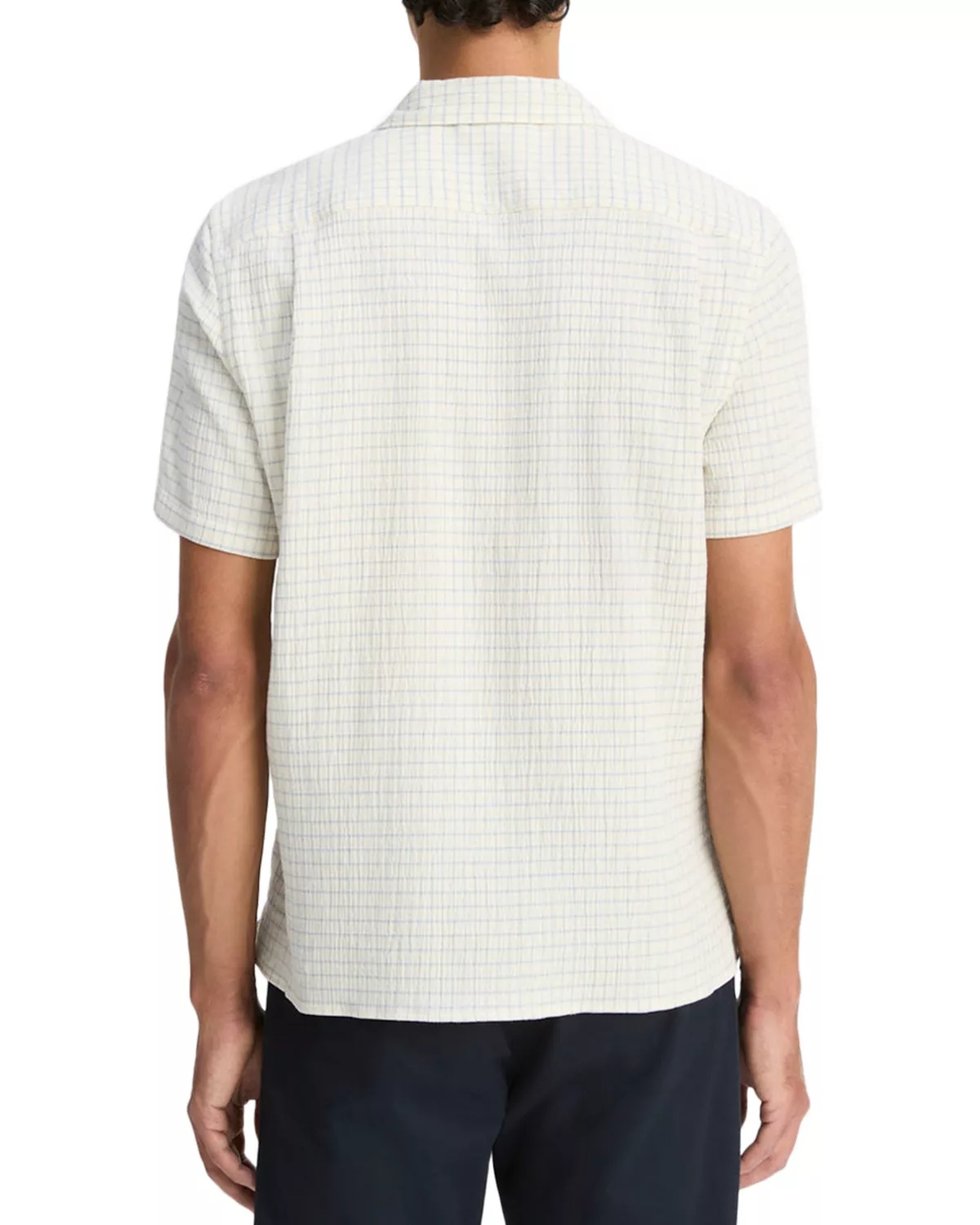Short Sleeve Button Front Camp Shirt - 3