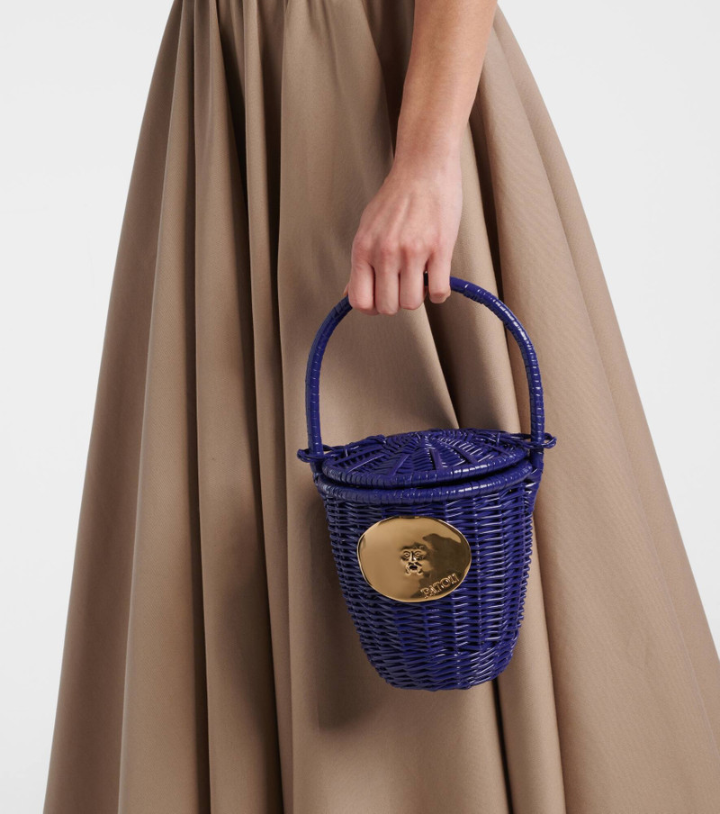 Iconic rattan bucket bag 2