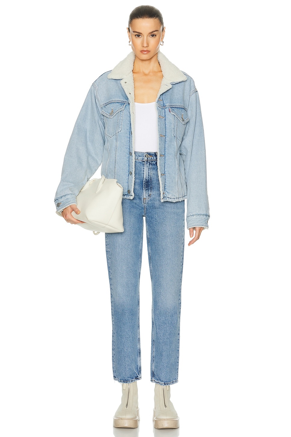 Unisex Levis Sherpa Trucker Woven - 6