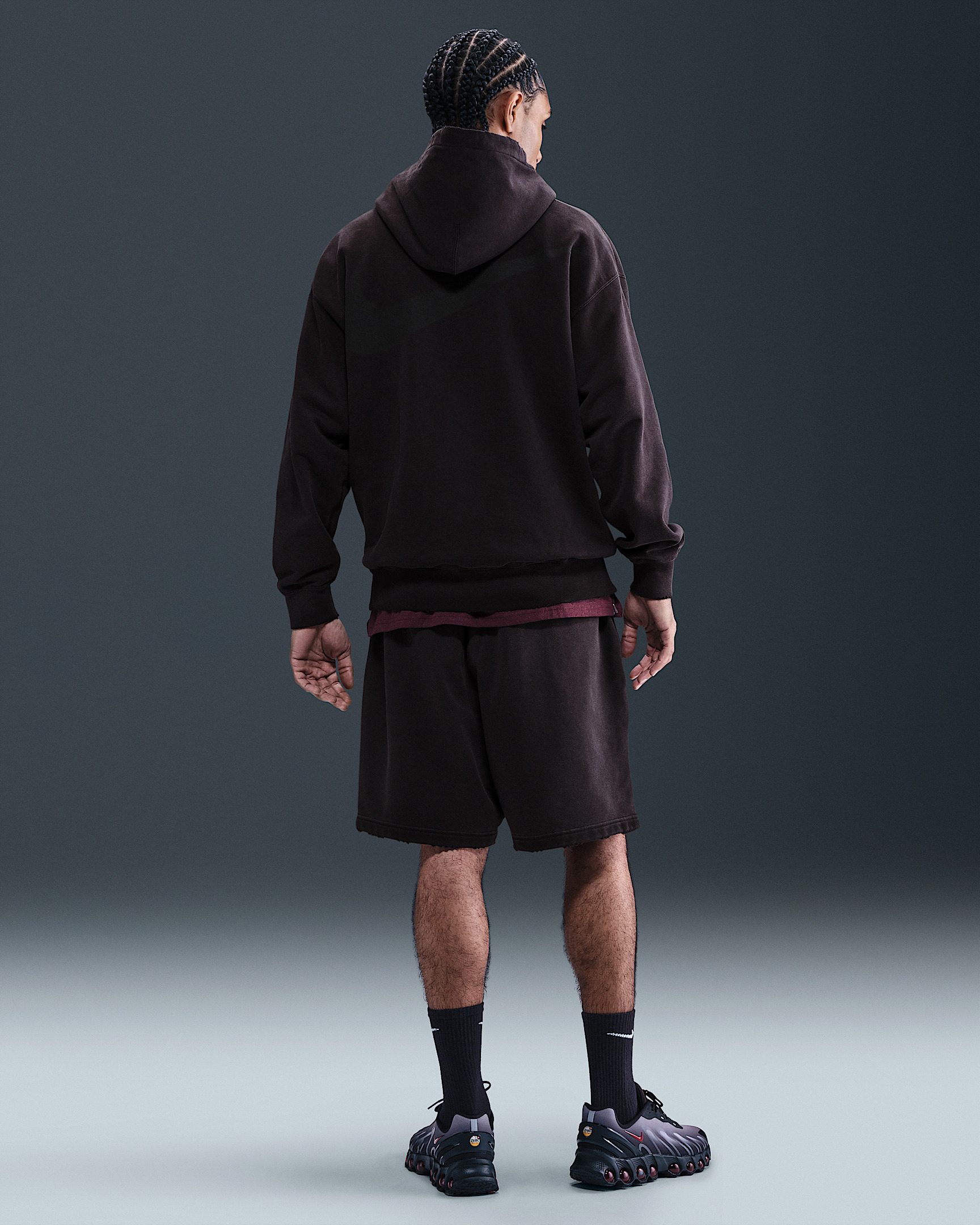 Nike Solo Swoosh Men's French Terry Pullover Hoodie - 5