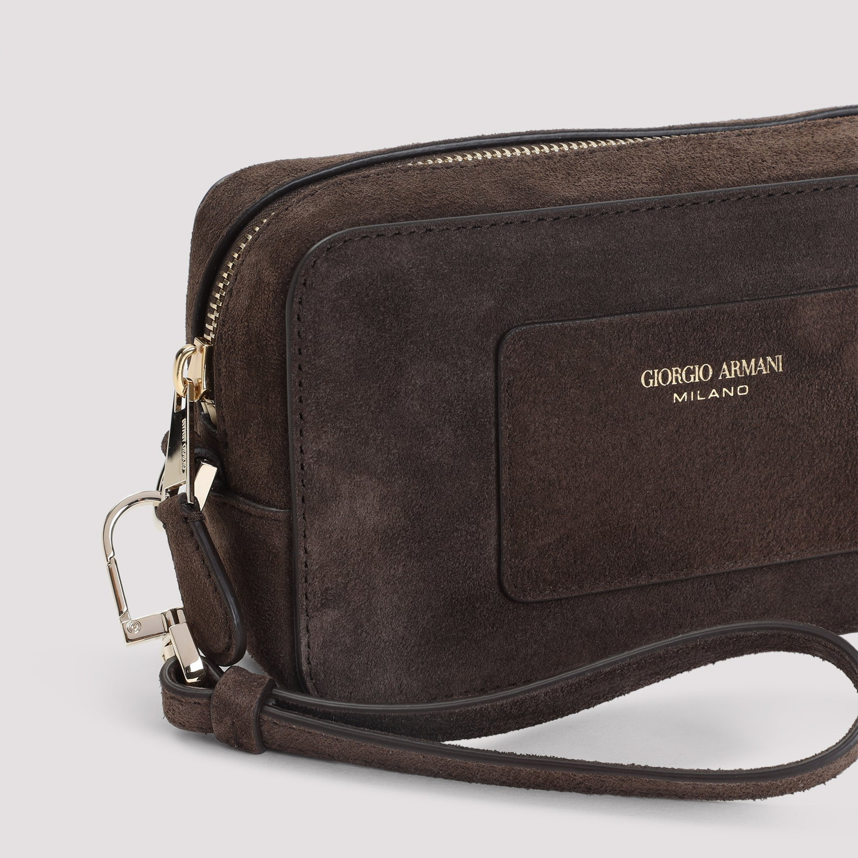 Giorgio Armani Calf Leather Beauty Case Women - 3