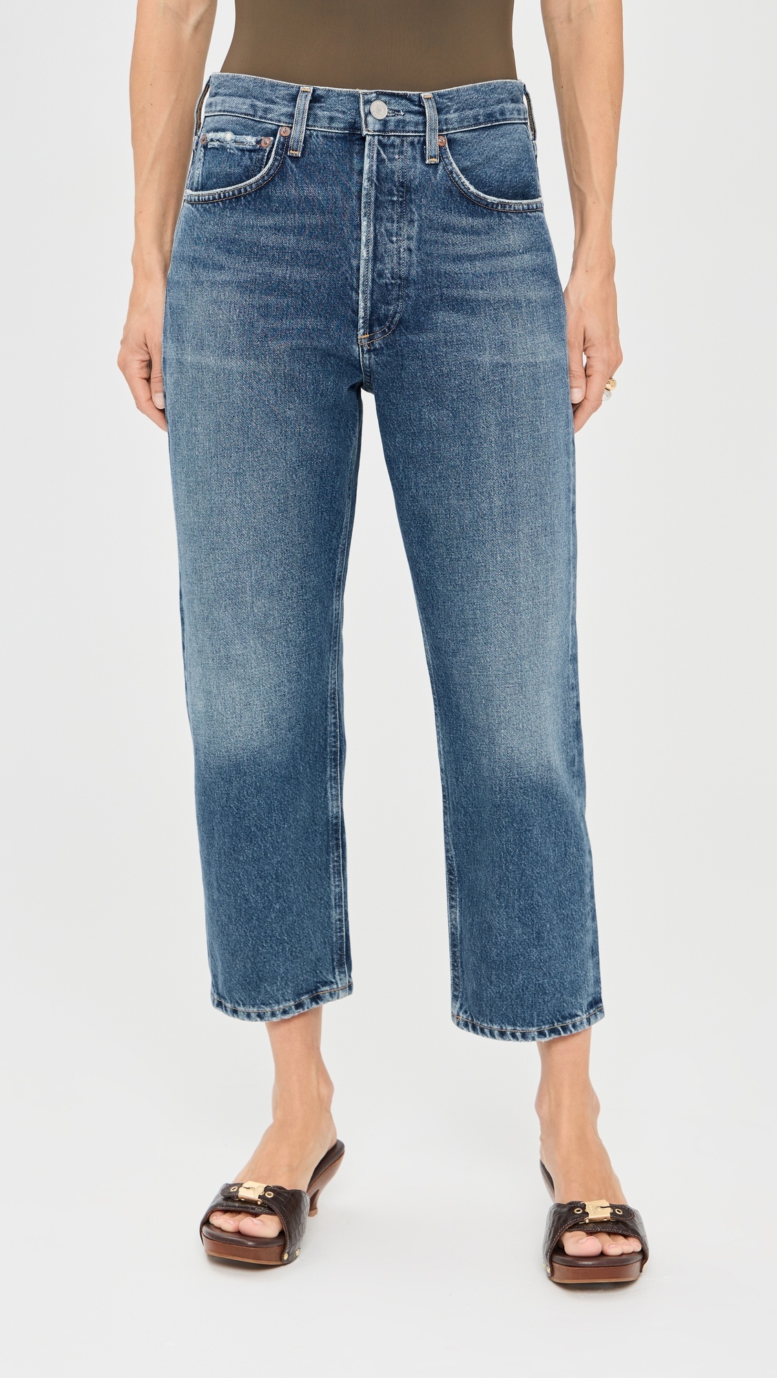 90s Crop Petite Jeans 24" - 6