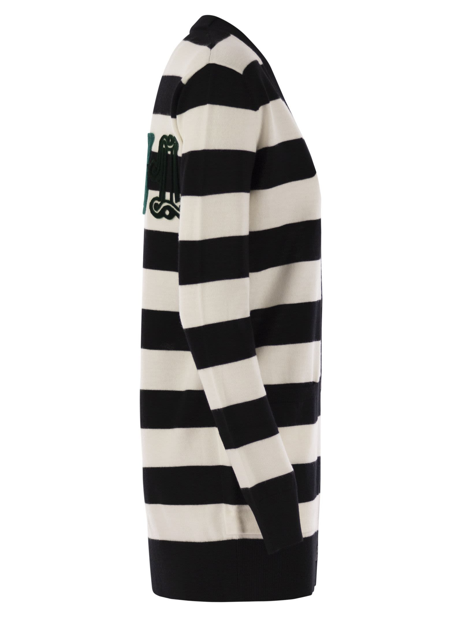 Maxmara Women Fiemme - Long Striped Wool Cardigan - 3