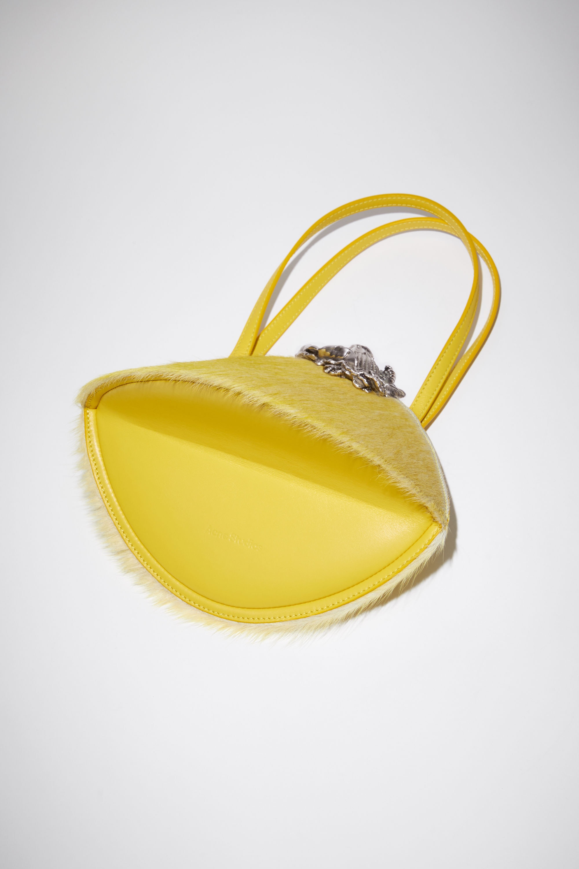 Jewel leather bag - Yellow - 4