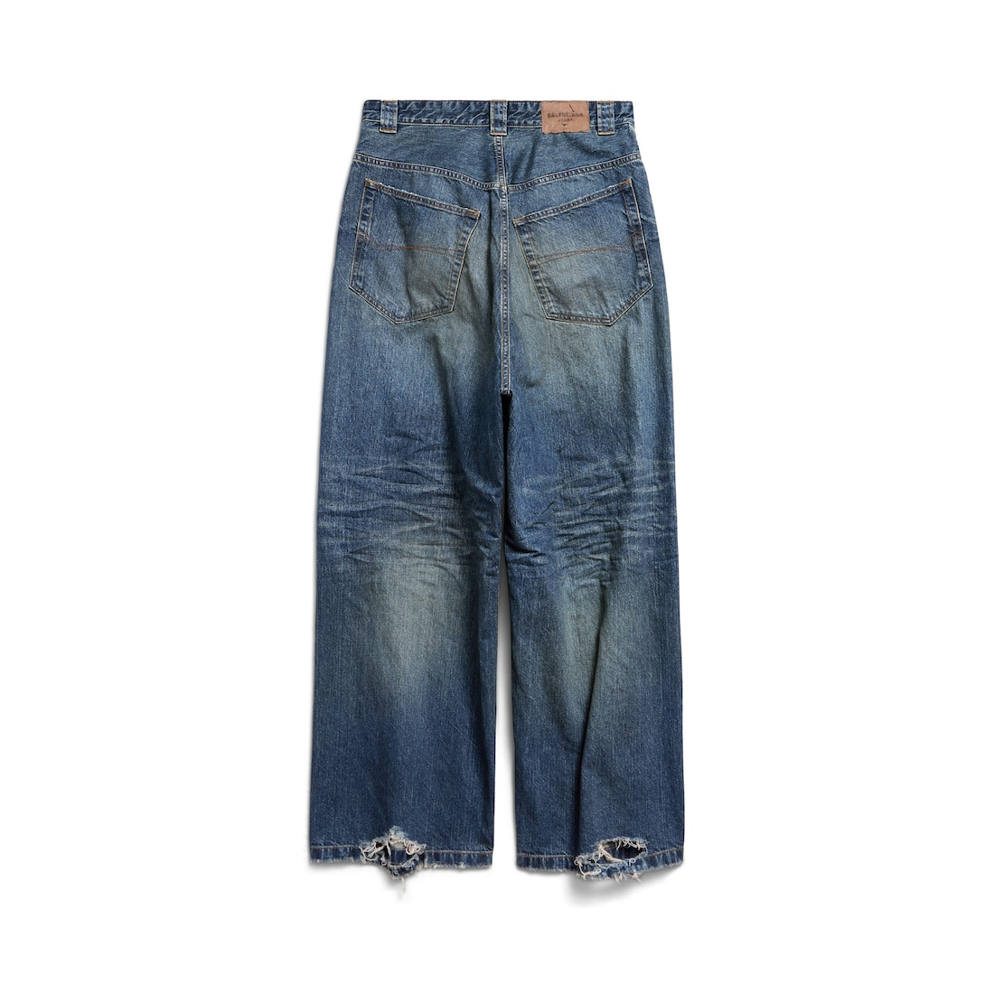 Men's Baggy Pants in Deep Blue - 6