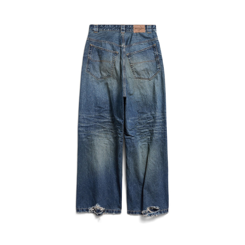 Men's Baggy Pants in Deep Blue 6