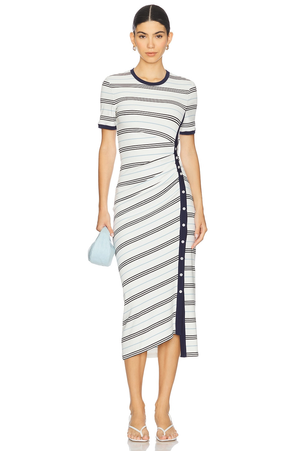 Shanna Short Sleeve Midi Dress - 2