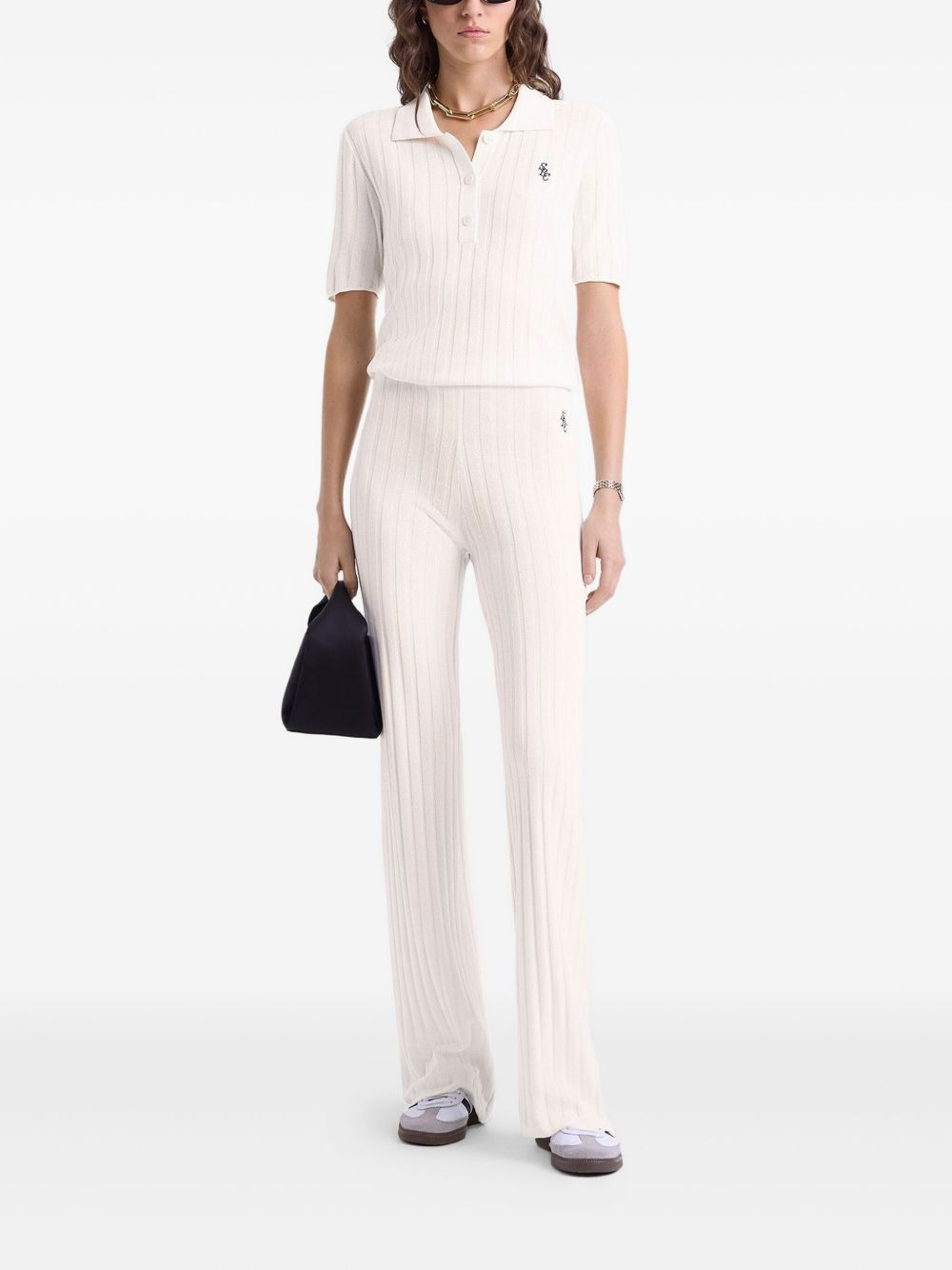ribbed trousers - 2