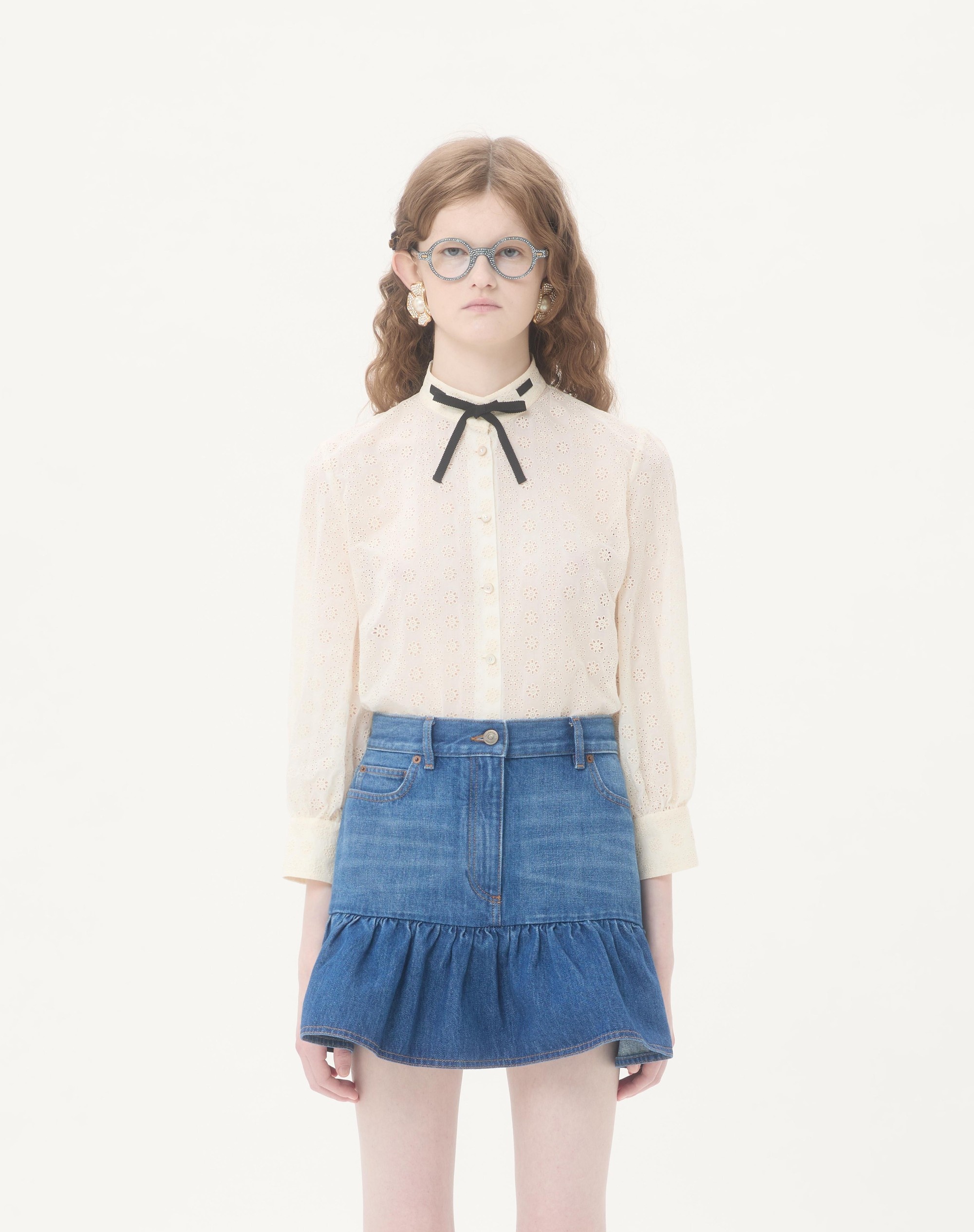DAISY SANGALLO POLKA DOT SHIRT - 4