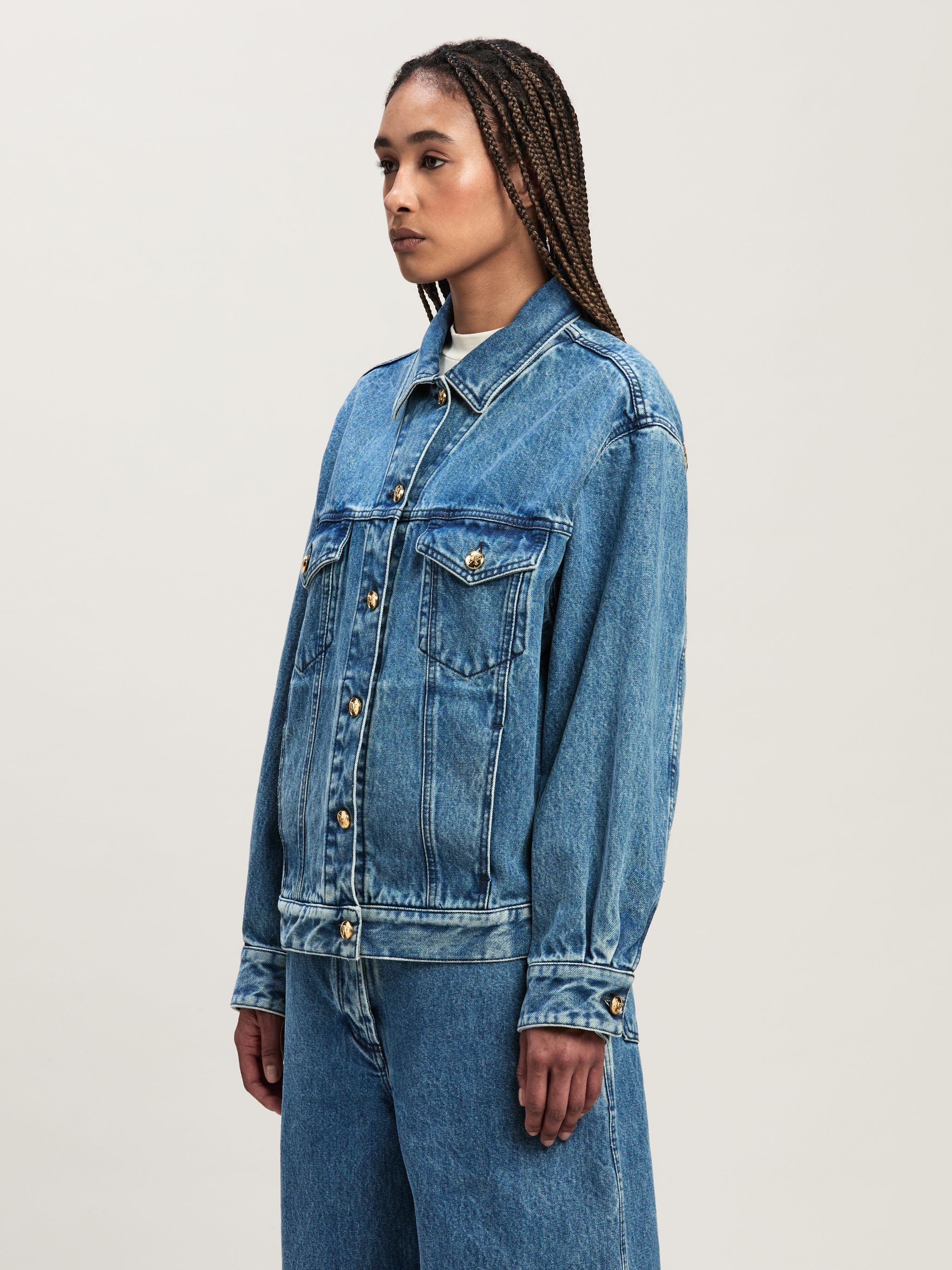 Denim Jacket Jungle Insert - 4