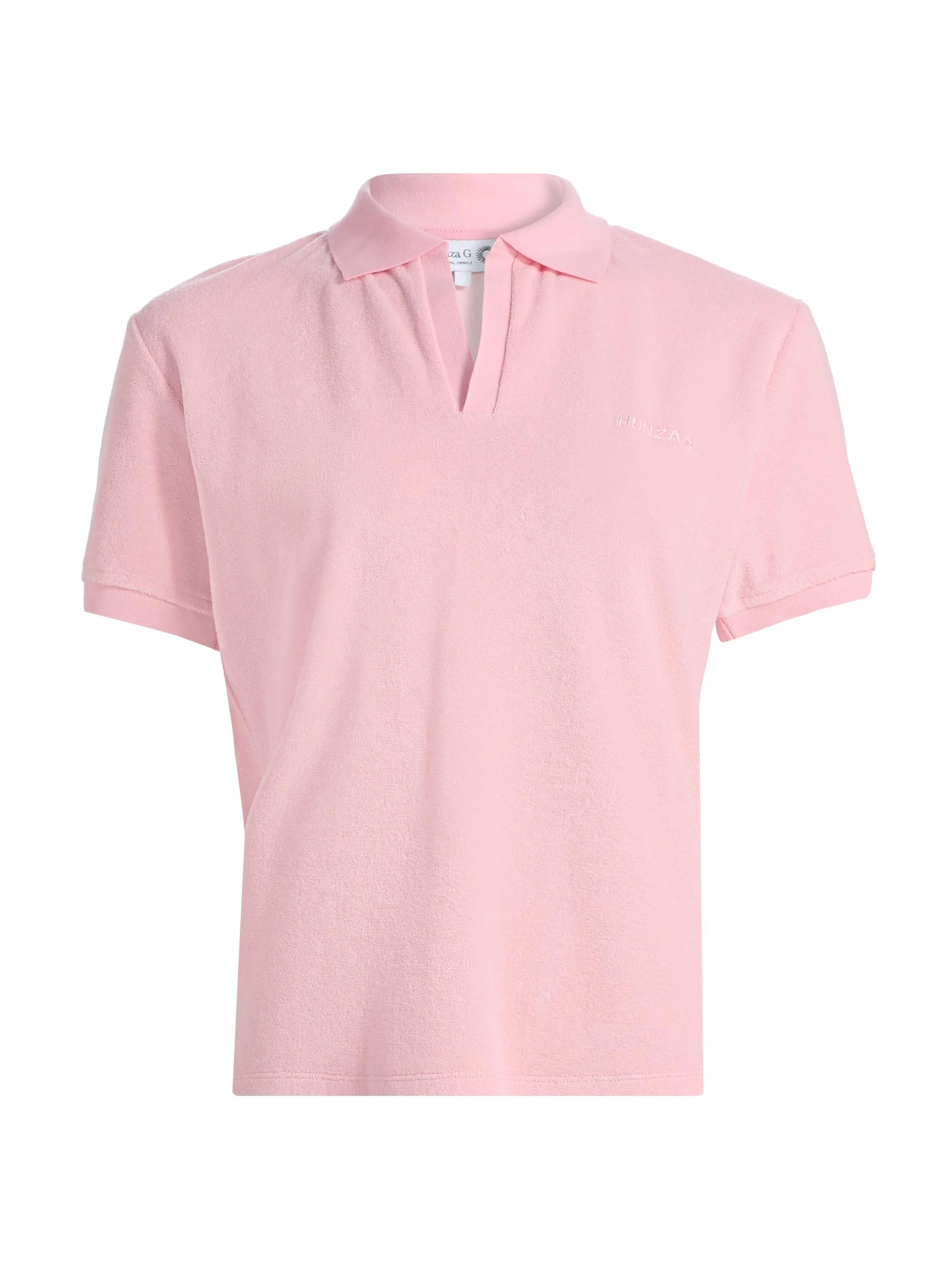 Women's Cotton Polo Top - Pink - 1