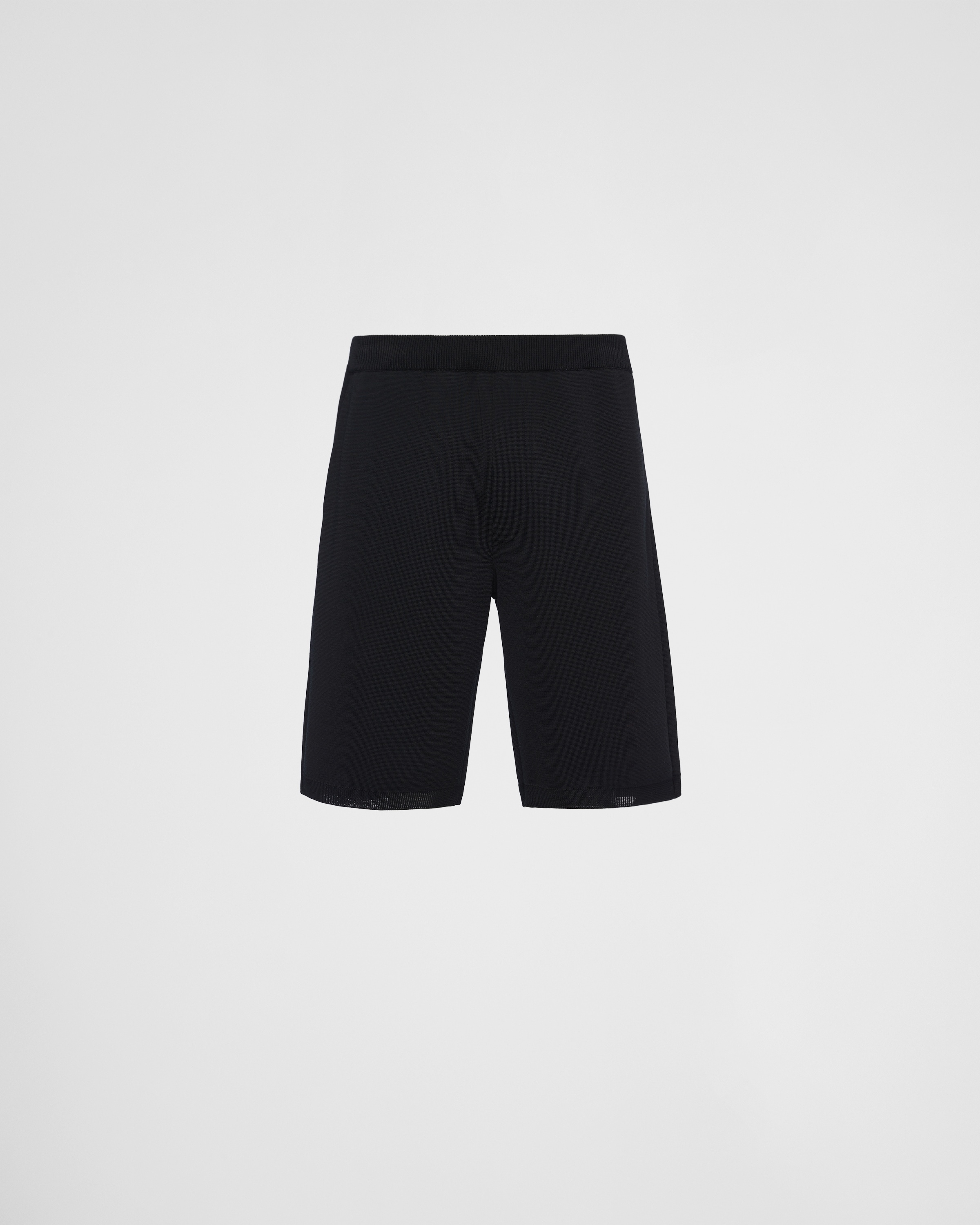 Cotton and viscose Bermudas - 1