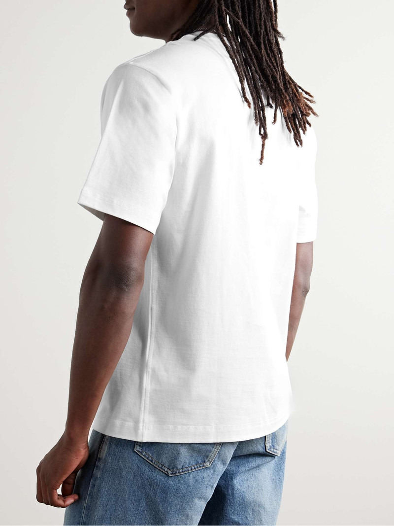Logo-Appliquéd Cotton-Jersey T-Shirt 3