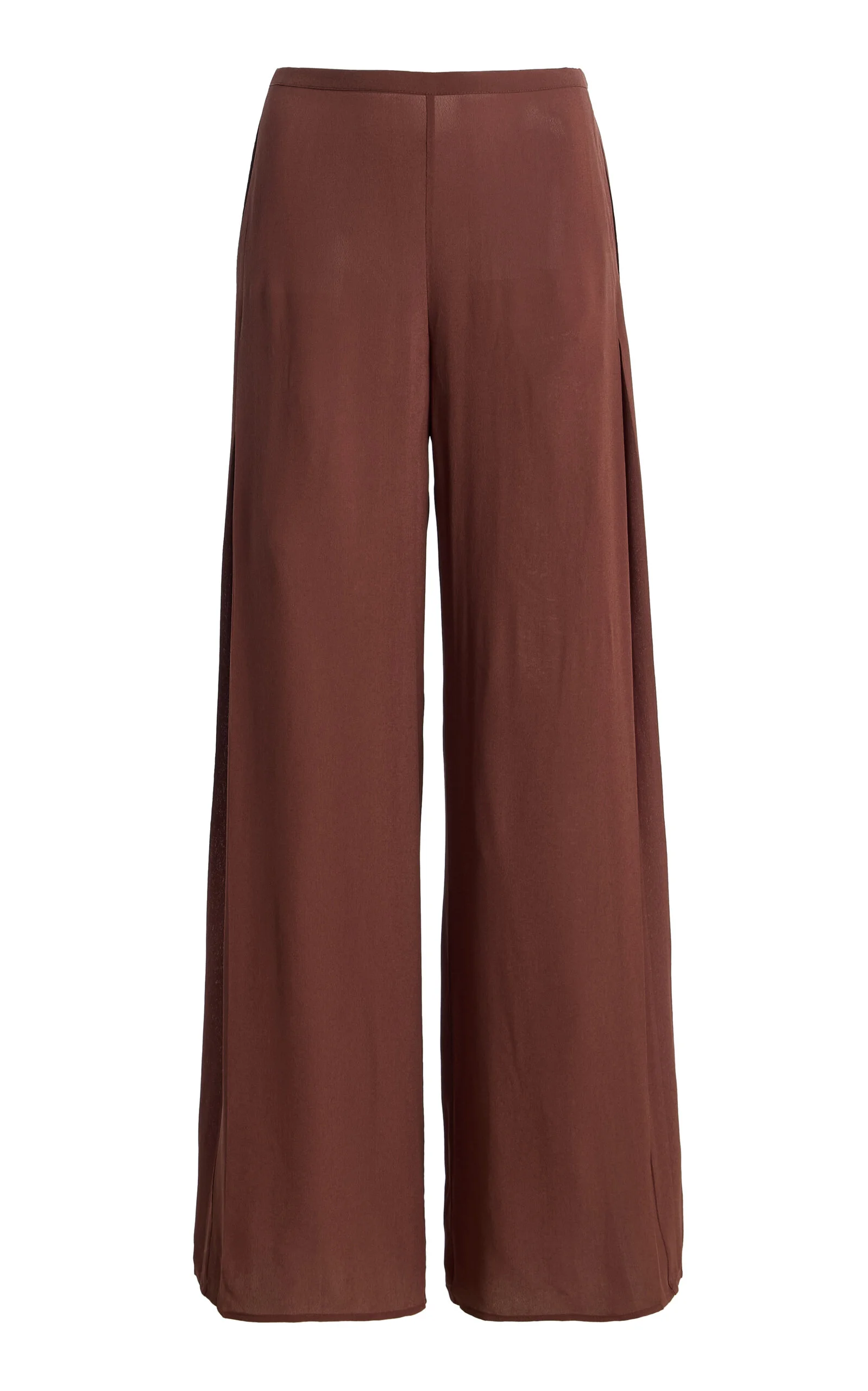 Exclusive La Isla Jane Crepe Pants brown - 1