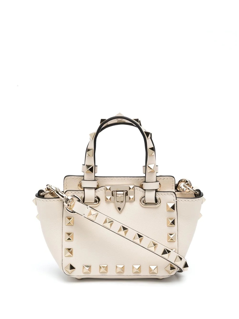 Rockstud leather mini bag - 1