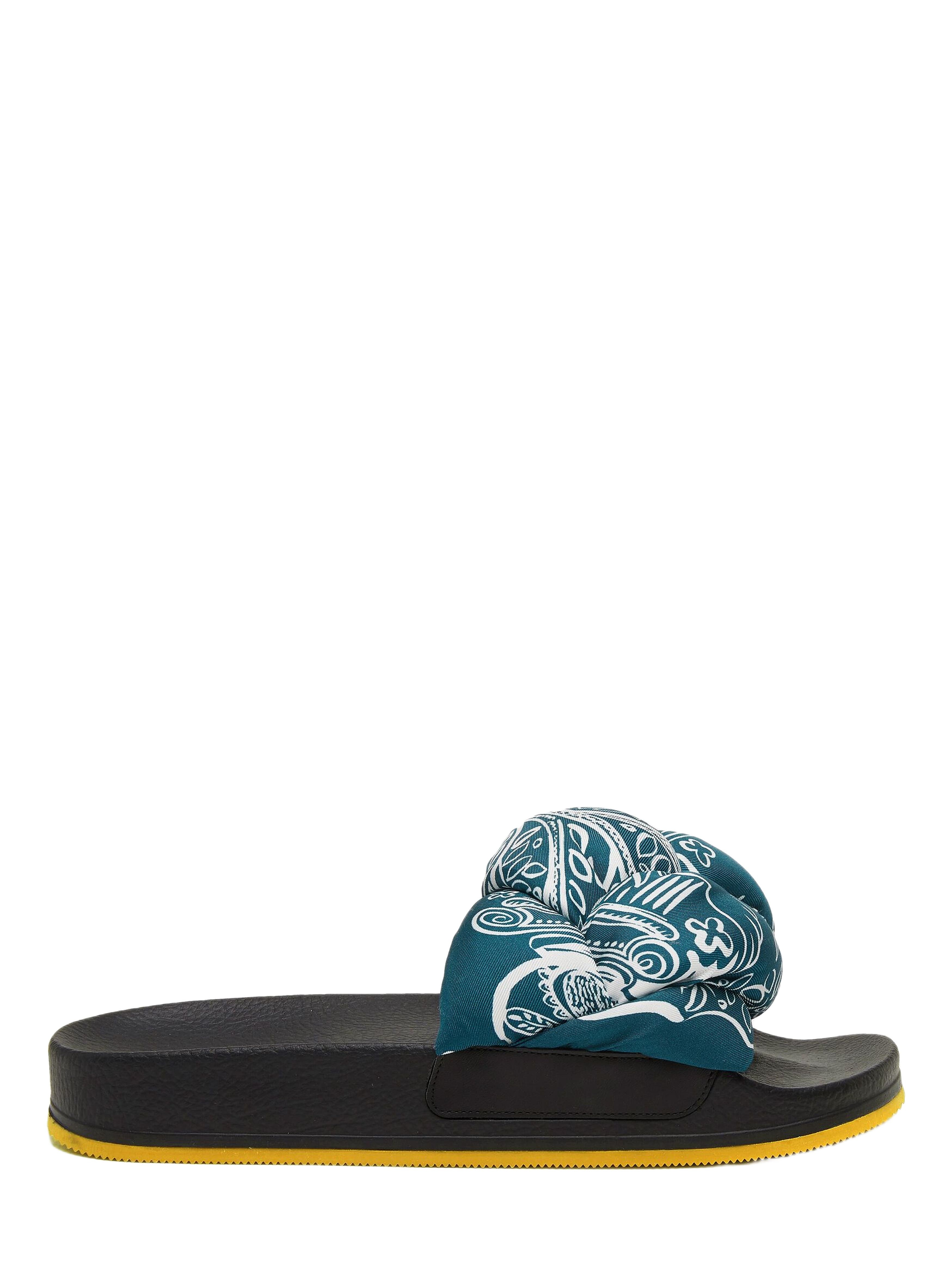La DoubleJ Treccia Slides Ionic Blue Petro at Nordstrom - 1