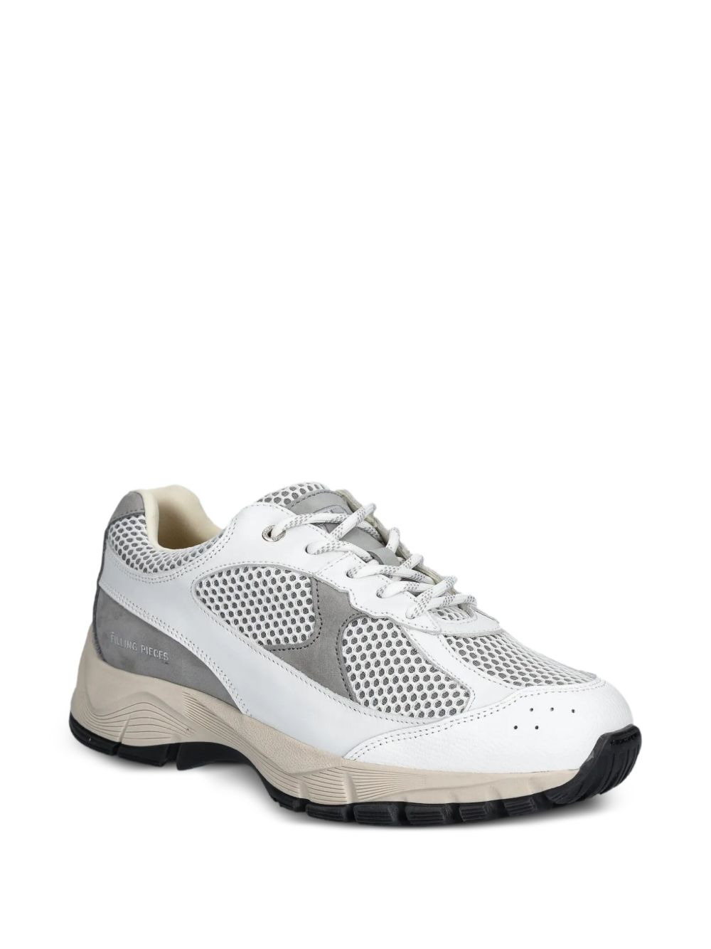 Oryon mesh-panel leather sneakers - 2