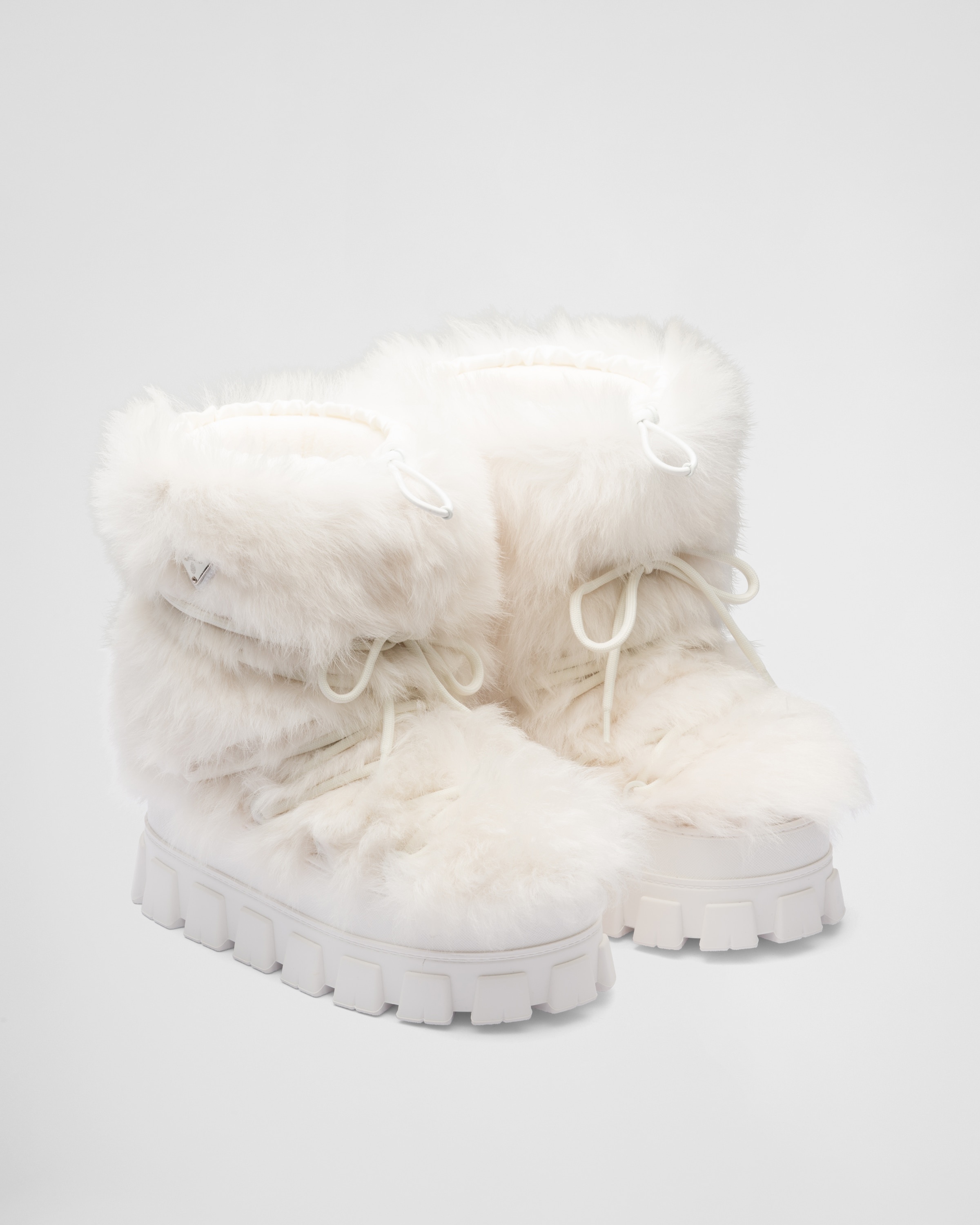 Shearling apres-ski boots - 1