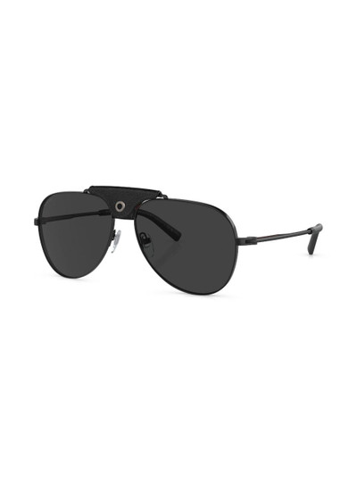 BVLGARI pilot-frame tinted-lenses sunglasses outlook