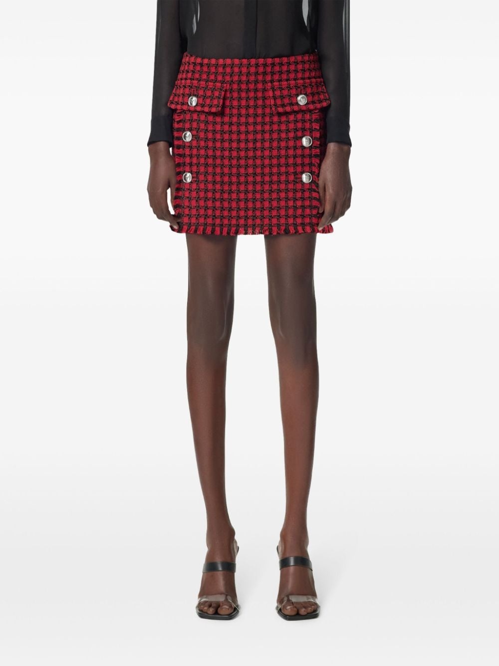 tweed pencil skirt - 3