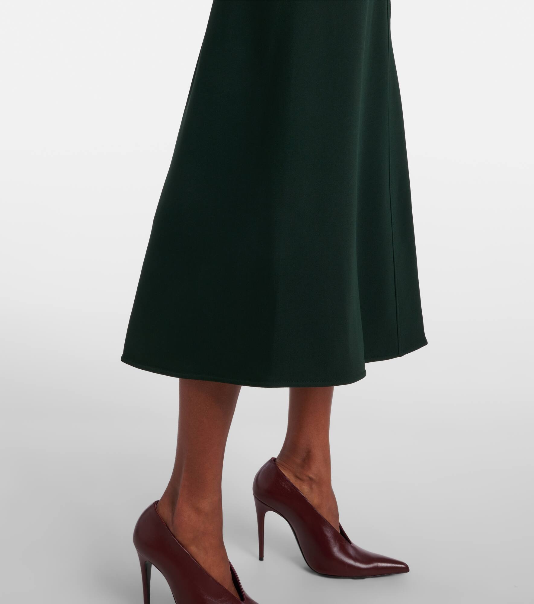 Dolman cady midi dress - 5