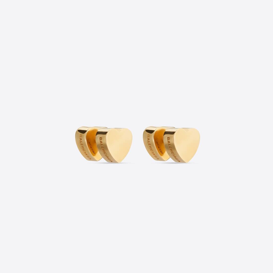 Girl Stud Earrings in Gold - 2