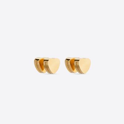 BALENCIAGA Girl Stud Earrings in Gold outlook