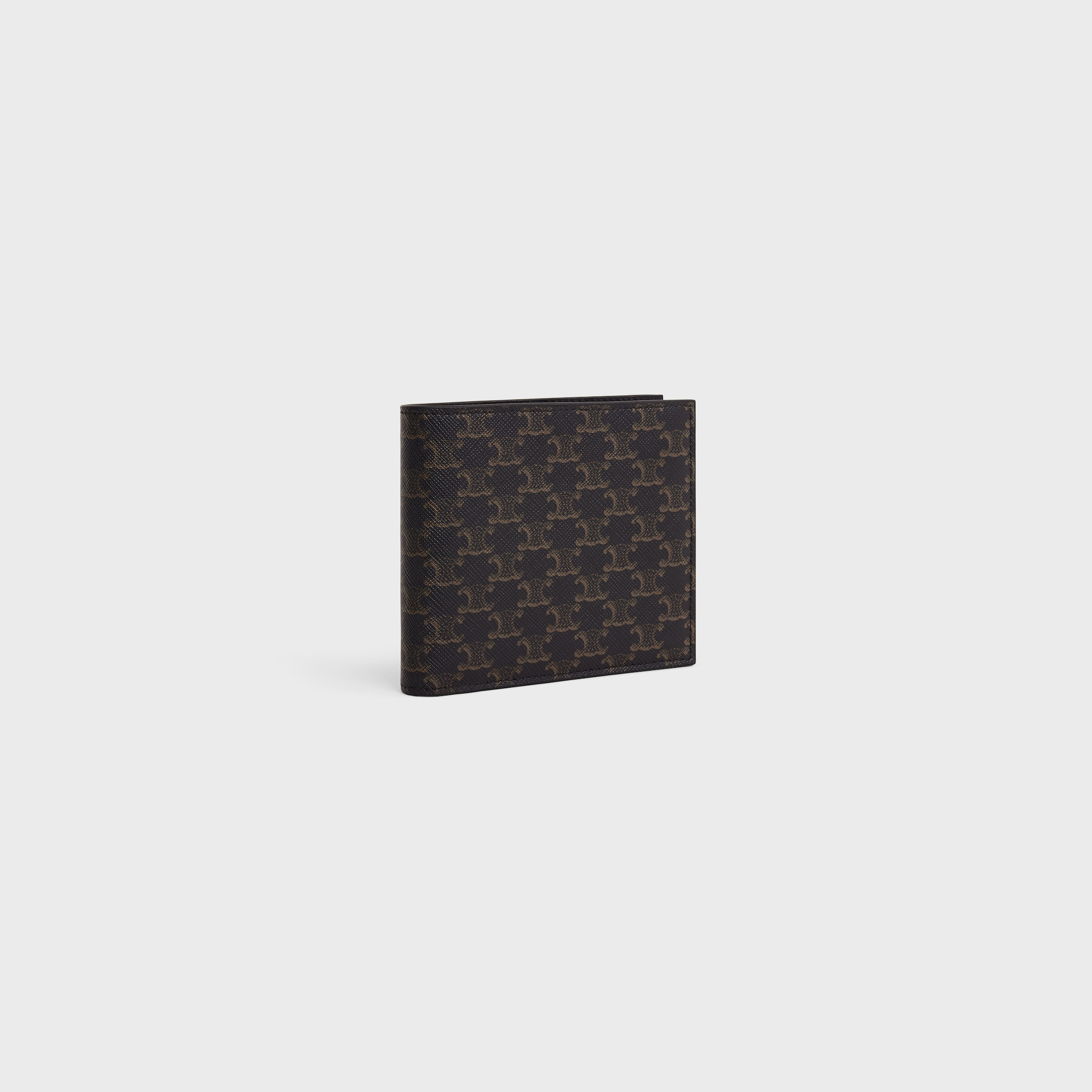 Bi-fold Wallet with Coin Compartment in Triomphe Canvas - 2