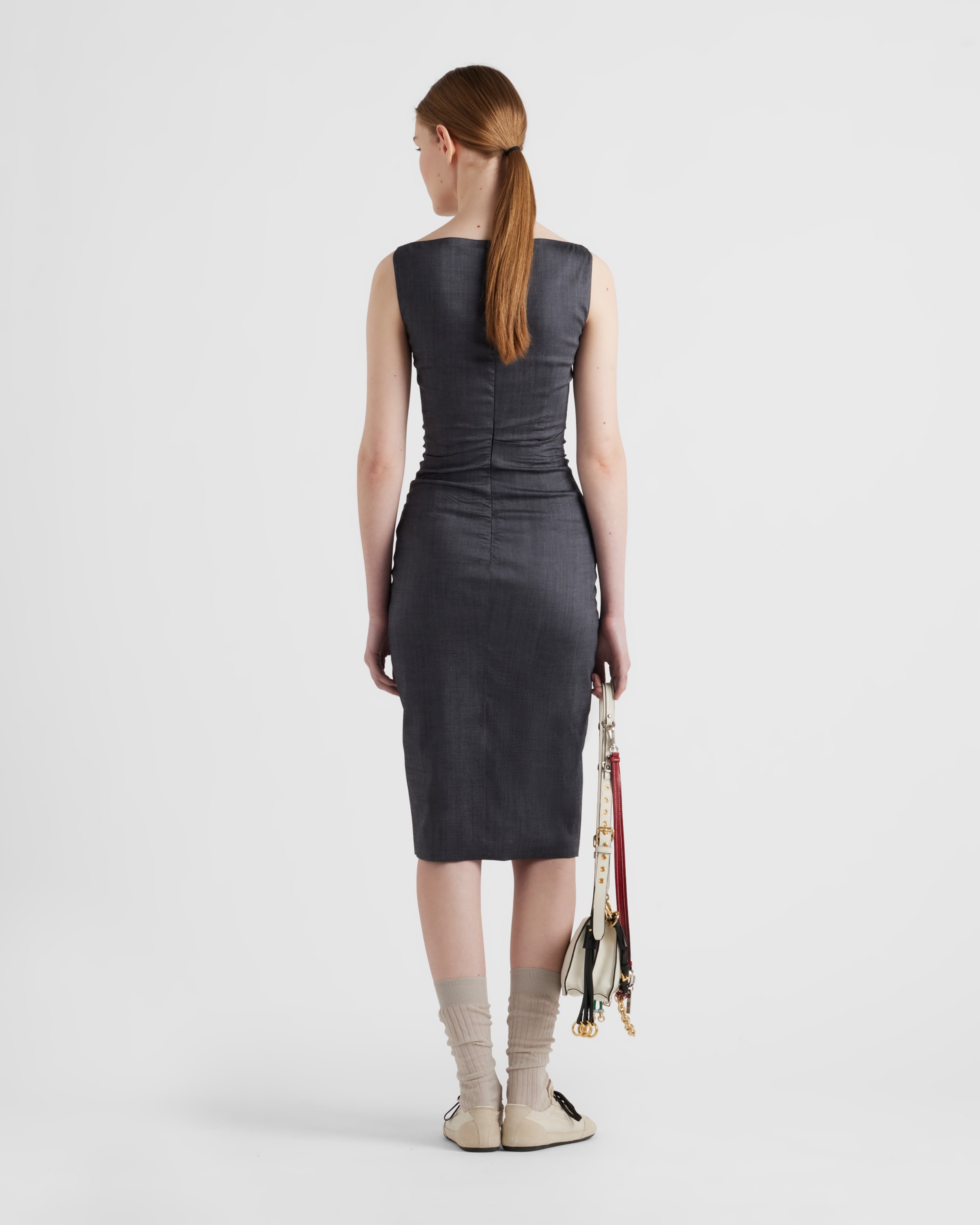 Stretch kid mohair dress - 5