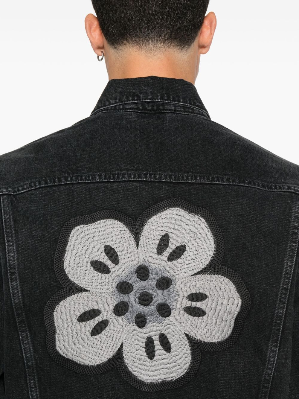 Boke Flower denim jacket - 5