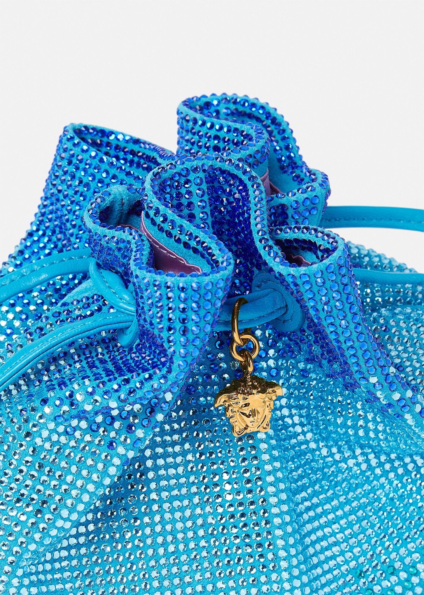 La Medusa Studded Mini Bucket Bag - 6
