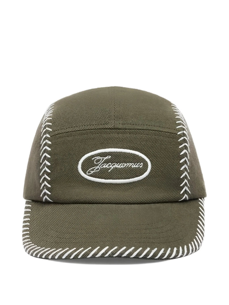 Jacquemus Logo-embroidered Baseball Cap 1