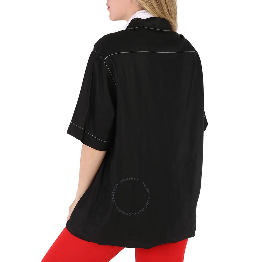 Burberry Ladies Oversized Double Shirt - 6