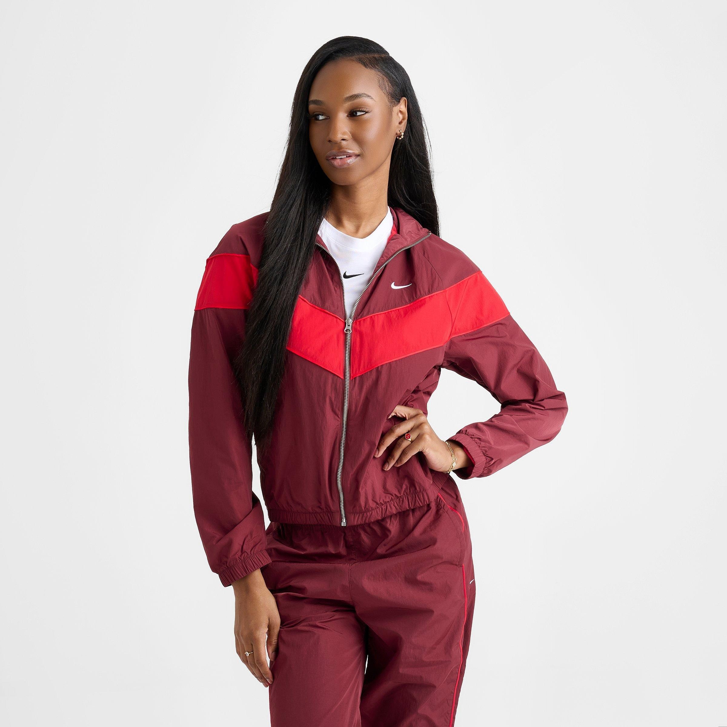 WOMEN'S NIKE WINDRUNNER LOOSE UV WOVEN FULL-ZIP JACKET - 3