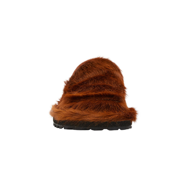 Dries Van Noten FUR SLIDES (BROWN) outlook