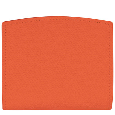 Longchamp Roseau Wallet Orange - Leather outlook
