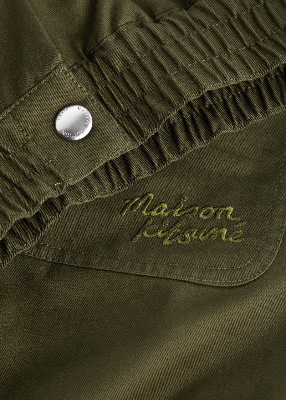 Maison Kitsuné Straight-leg Cotton Trousers - 5