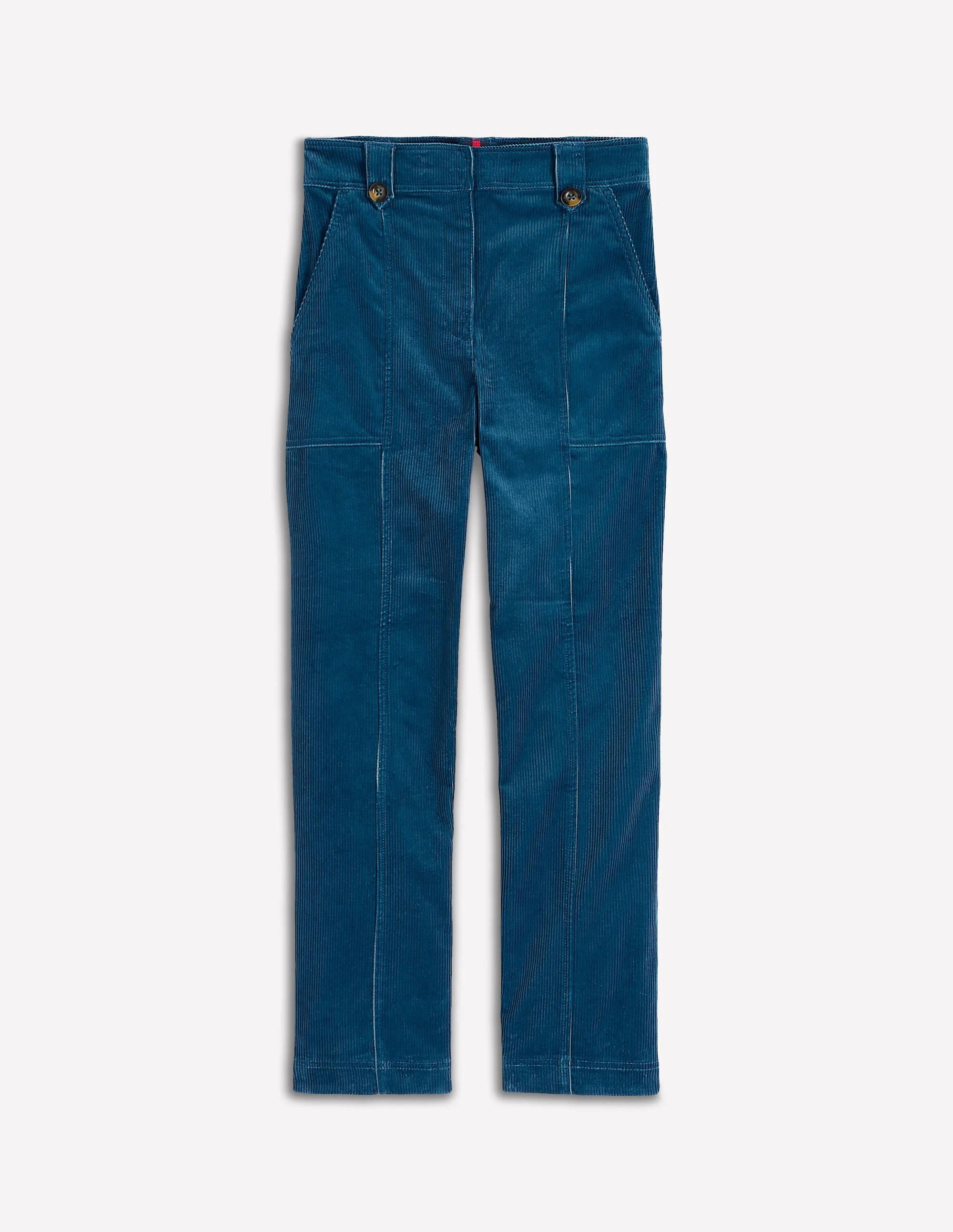 Pimlico Cord Pants-Indigo Blue - 1