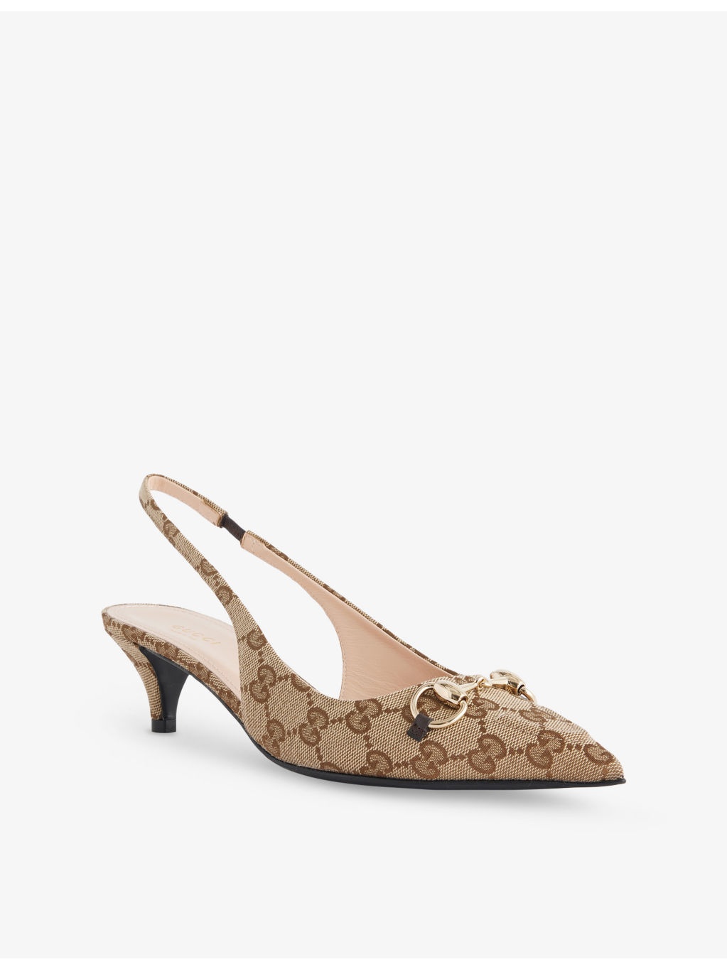 Erin GG 45 Slingback Canvas Pumps - 2