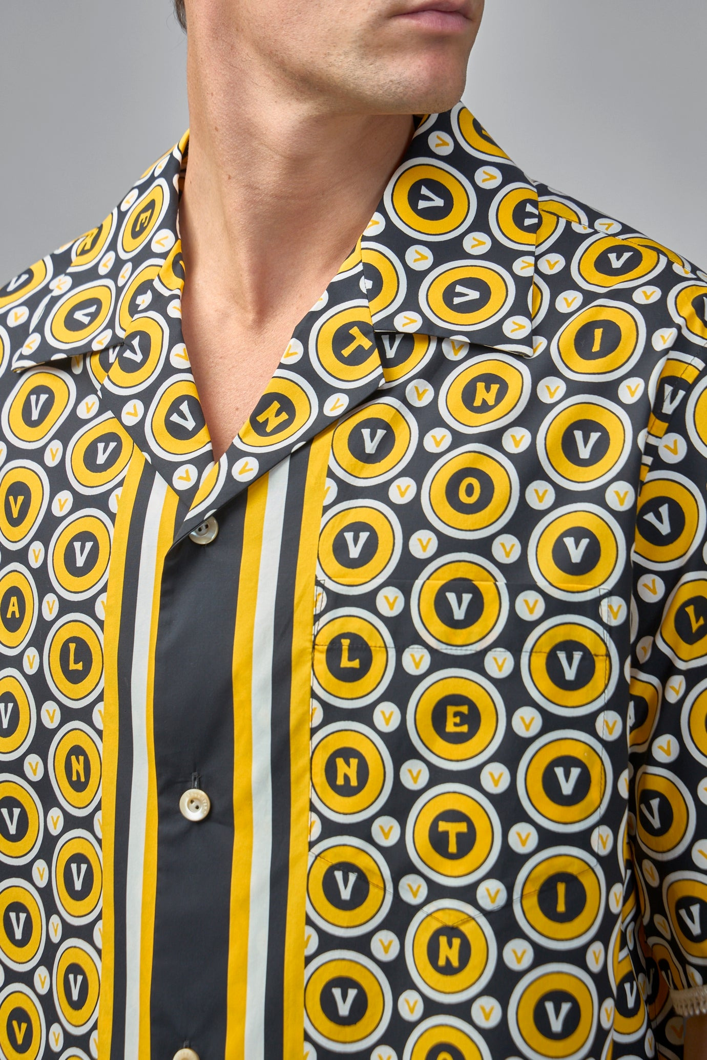 Bowling Shirt With Bulles Royales Print - 4