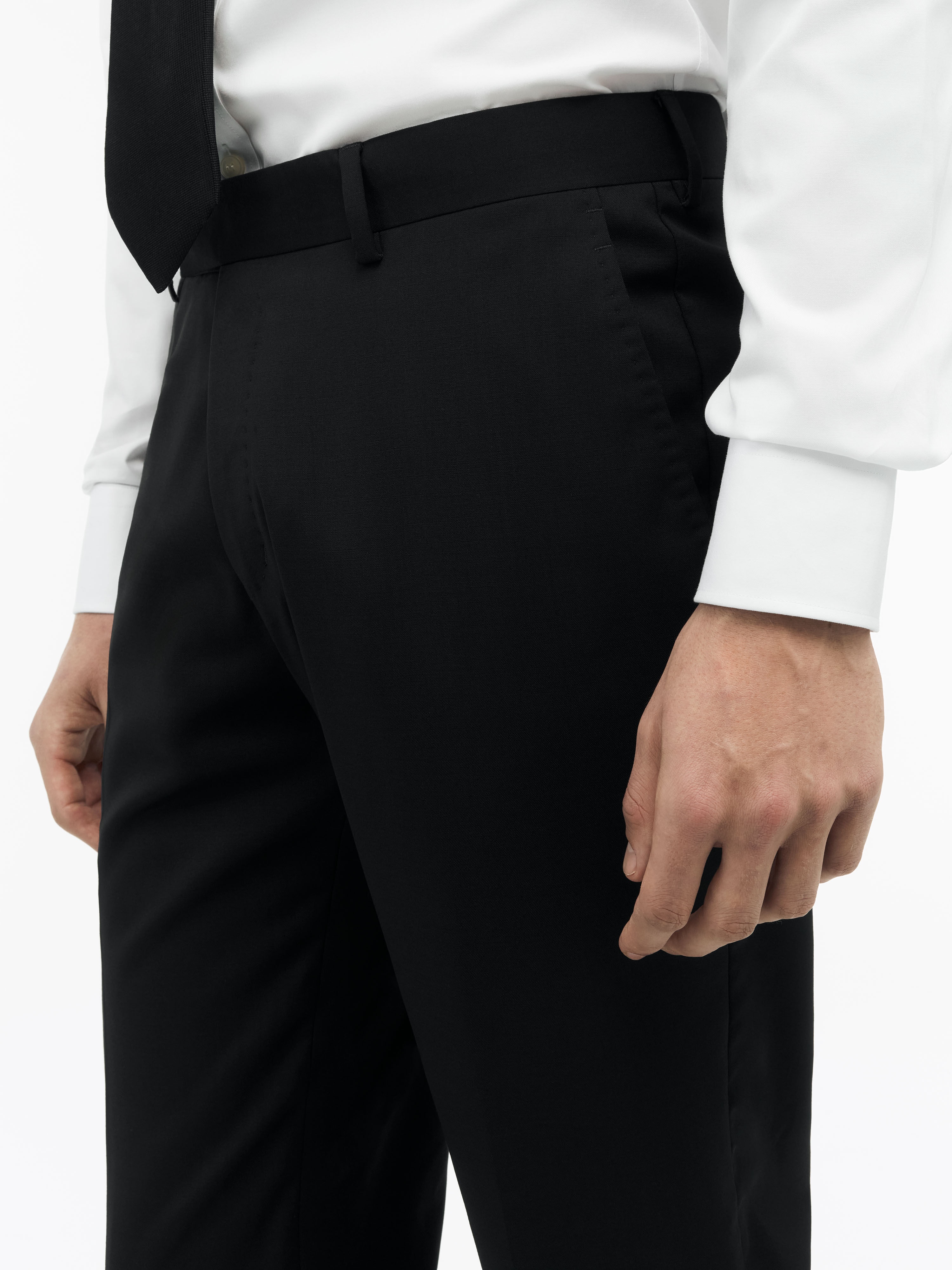 Tenuta Slim-Fit Italian Wool Trousers - 6